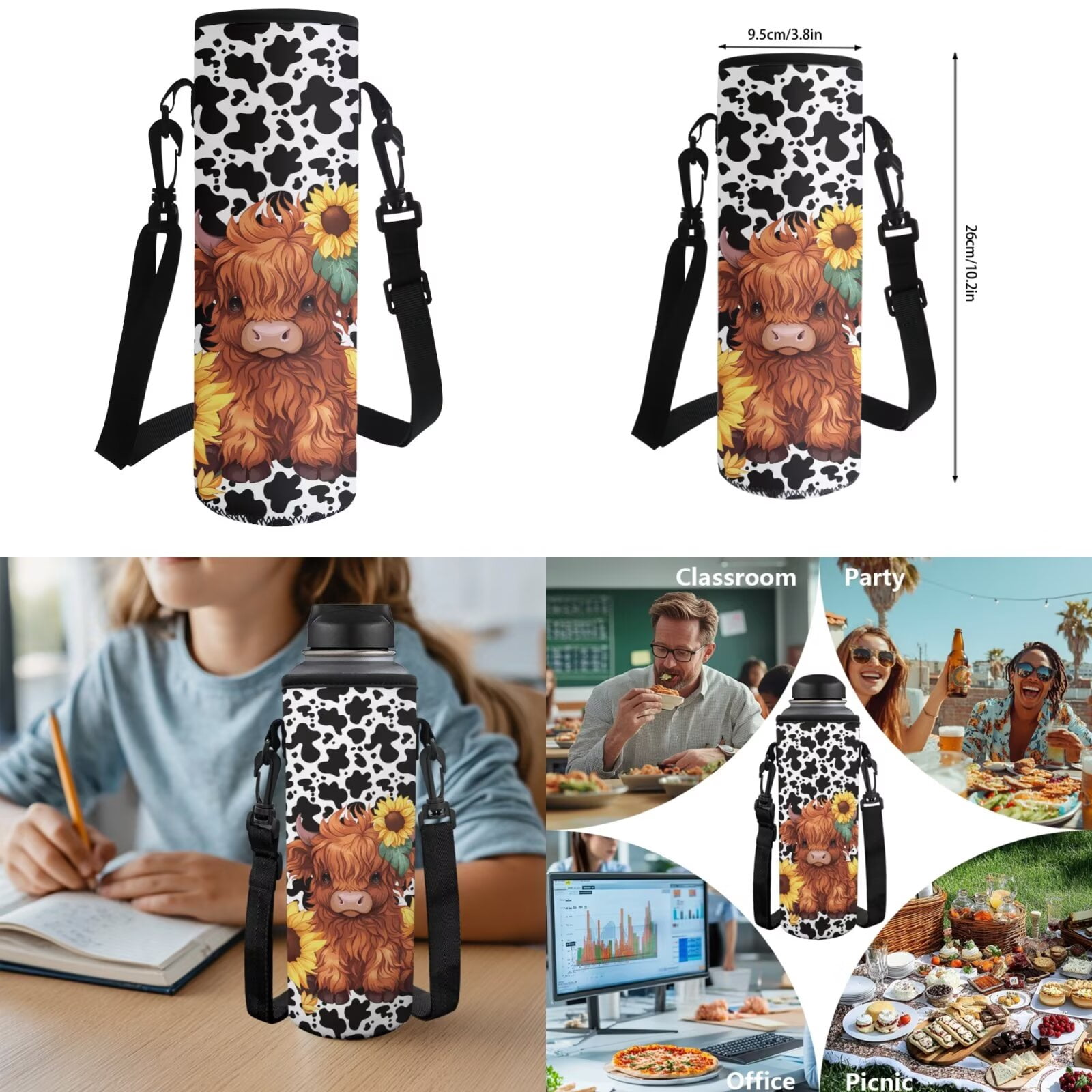 Pzuqiu Green Axolotl 4 Piece Back Pack for School Boys Kids Backpacks for Boys Lunch Bag with Pencil Bag Water Bottle Holder Travel Daypack Camping Schoolbag 17 Inch