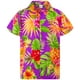 thumbnail image 1 of Camisa KING KAMEHA para hombre, fiesta de verano, piña, color morado, 6XL, 1 of 7