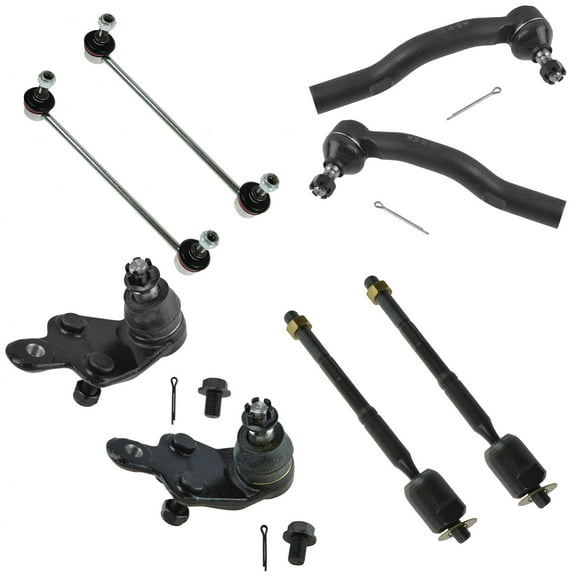 TRQ 8pc Kit Set Tie Rod End Sway Bar Link Ball Joint LH RH for Toyota Camry New PSA59574