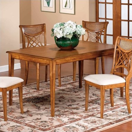 Hillsdale Bayberry Rectangle Dining Table, Oak Finish ...