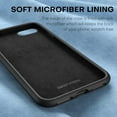 thumbnail image 6 of ImpactStrong iPhone SE 2020 Case/iPhone 7 / iPhone 8 Case, Silicone Heavy Duty Liquid Gel Shockproof Case with Soft Microfiber Cloth Cushion Compatible with iPhone 7/8/SE 2020 (2nd Gen) - Black, 6 of 8