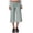 AH08-Green, variant on Women'S Casual Wide Leg Cropped Pants Low Rise Fold Over Stripped Stretch Gaucho Pants For Summer Beach Holiday Streetwear Dark Blue M