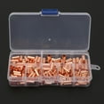 thumbnail image 4 of Red Copper,250 Pcs Red Copper Electronic Tool Electric Cable Connector Future-Proof Design, 4 of 8