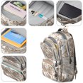 thumbnail image 4 of Paisley Pattern Backpack for School,Cute School Bag,Schoolbag with Adjustable Shoulder Straps & Padded Back,16.9 Inch, 4 of 5