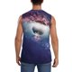 thumbnail image 4 of Fotbe Planets Stars And Galaxies Men's Camiseta sin Mangas Estampada para Hombres, Playera Casual para Gimnasio, Entrenamiento, Playa-X-Large, 4 of 7