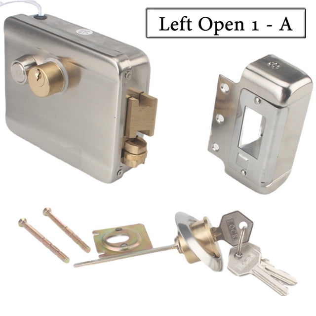 Electric Control Lock Electronic Magnetic Door Lock For 12V DC Access Control System Video Intercom Door Phone System ,Ultra-Quiet Operation