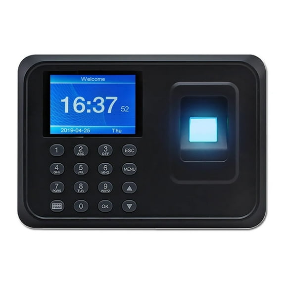 Time Clock,Time Machine F01 Biometric Fingerprint Time Attendance Machine Time Clock ,Versatile Punching Options