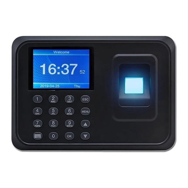 Time Clock,Time Machine F01 Biometric Fingerprint Time Attendance Machine Time Clock