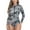 Gray, variant on VBTAPA Tummy Control Bathing Suits for Women Zipper Long Sleeve V Neck Summer 1 Piece Rashguard for Women Swimming Prime Sales of The Day Gray S