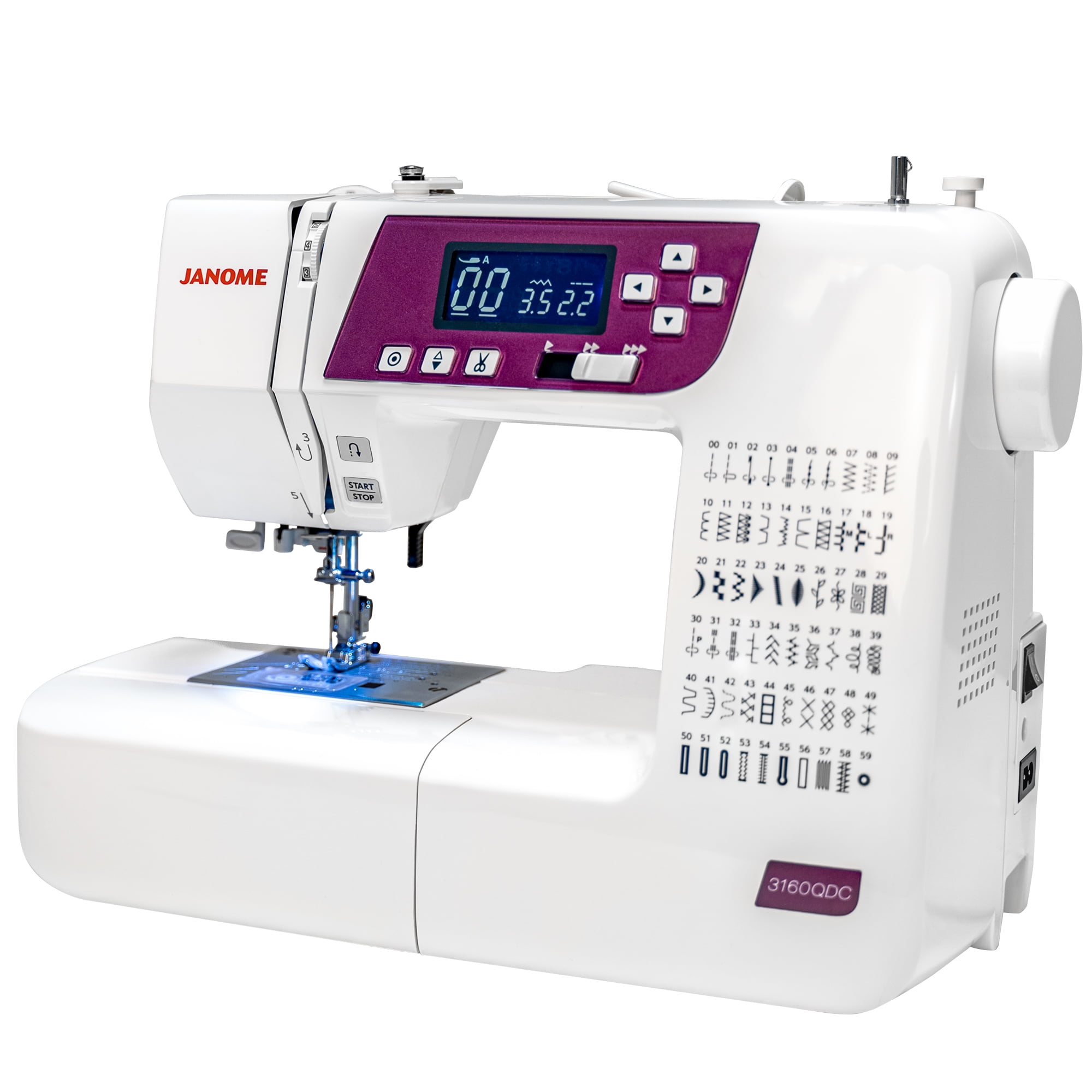Janome 3160QDC-G Sewing and Quilting Machine with Bonus Quilting Kit