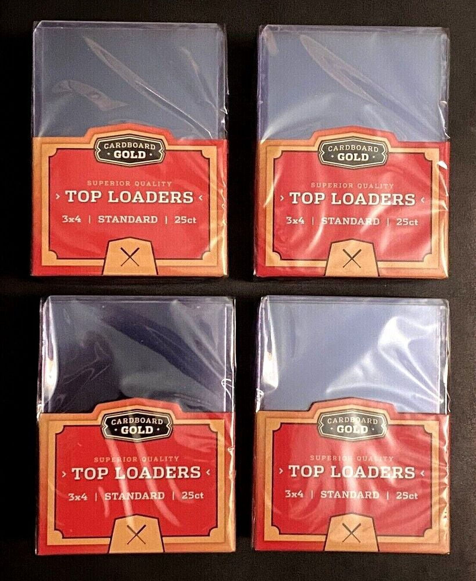 1 Case 1000 Premium Cardboard Gold CBG Baseball Trading Card Toploaders Topload