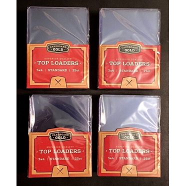 Ultra PRO 1000 Count Case Of Clear 3x4 Baseball Card Toploaders 35 Pt.