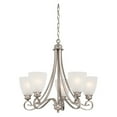 thumbnail image 3 of Thomas Lighting TK0017741 5x100W 120V Haven Chandelier, Satin Pewter, 3 of 3