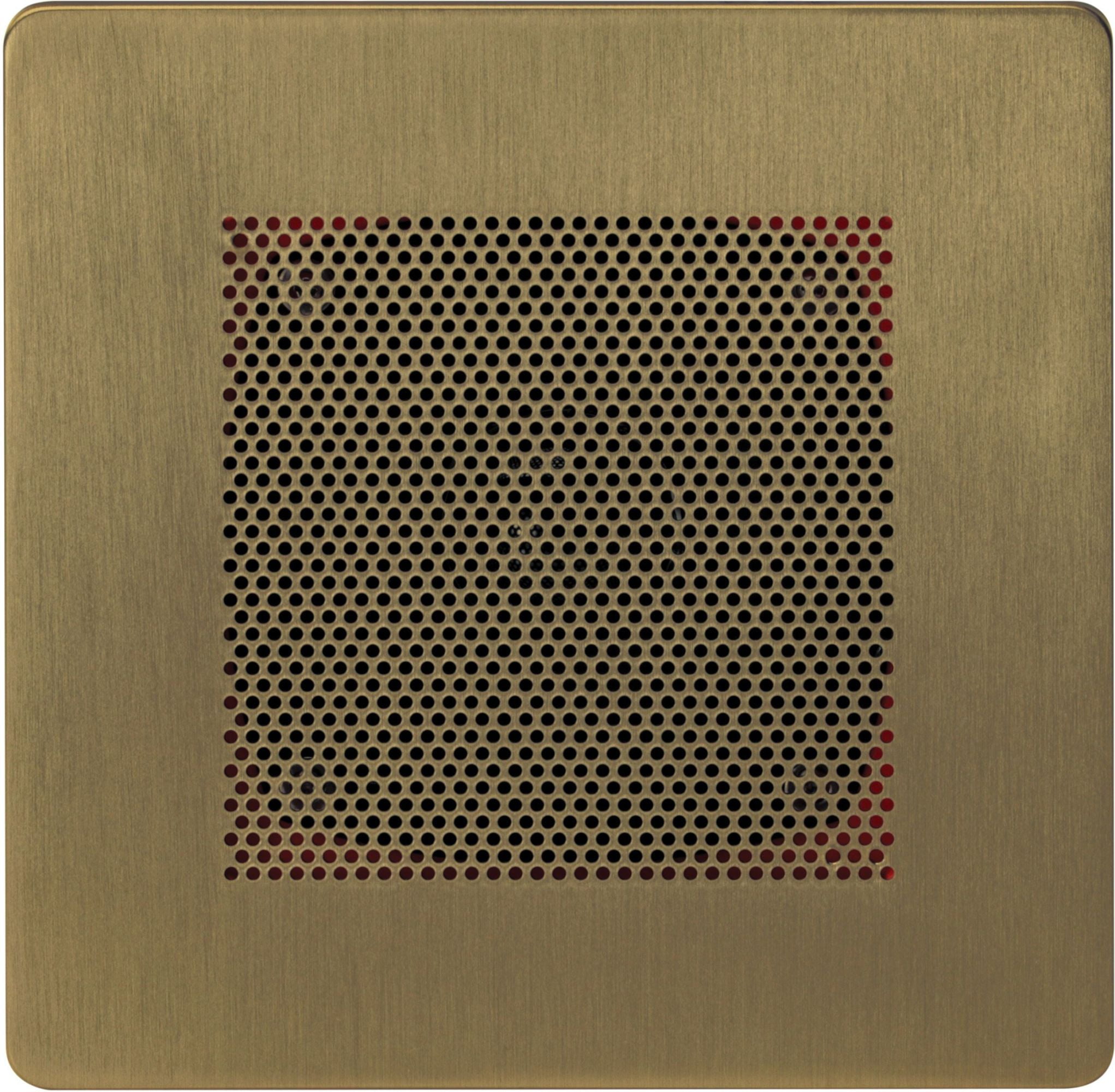 Thermasol Spbs Self Powered Bluetooth Steam Shower Speakers Brass