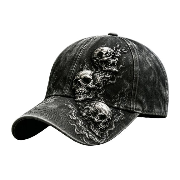 Wide Brim Sun Hat Women Halloween Print Visor Cap Sun Hat