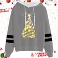 thumbnail image 2 of WILLBEST Sudaderas de Mujer Sudadera con Capucha con Cordón y Estampado Navideño Informal para Mujer 98 Chica​​, 2 of 3