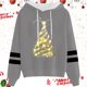 thumbnail image 2 of WILLBEST Sudaderas de Mujer Sudadera con Capucha y Cordón con Estampado Navideño Informal para Mujer 96 XX-Grande, 2 of 3