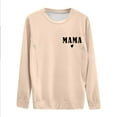thumbnail image 5 of Xiulive Women Casual Maternity Nursing Sweatshirt Comfort Friendly Zip Breastfeeding Pullover Tops Mama'S Boobery Sweater Breathable fashion, 5 of 5