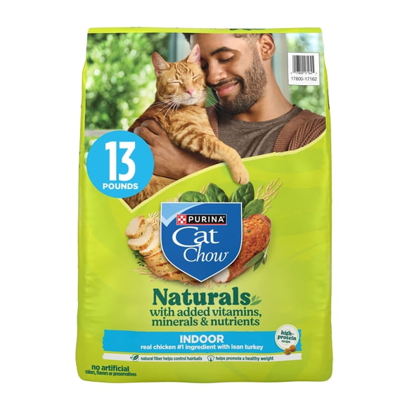 [Multiple Sizes] Purina Cat Chow Hairball, Healthy Weight, Indoor, Natural Dry Cat Food, Naturals Indoor