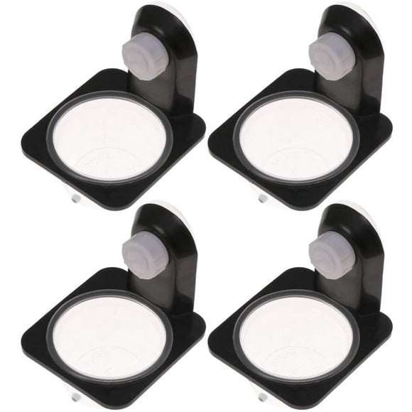 GFDYREE 4 Pack Gecko Feeding Ledge,Reptile Lizard Gecko Food Water Bowl Pet Accessories Supplies