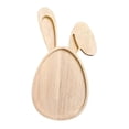 thumbnail image 3 of CoreLiving Easter Wooden Serving Platters Bunny and Egg Shape Charcuterie Boards Spring Wood Trays Decorative Wooden Snack Cheese Dish Plates for Spring Holiday Housewarming Presents, 3 of 7