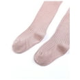 thumbnail image 6 of TiaoBug Baby Girls Tights Thick Leggings Cotton Stockings Pantyhose Warm Pants Knee High Sock Pink 8-11, 6 of 7