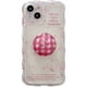 thumbnail image 1 of iPhone 11 12 13 14 Plus PRO MAX iPhone14 iPhone14Pro Rosa Inglés Con Soporte Patrón De Onda Suave TPU Funda, 1 of 4