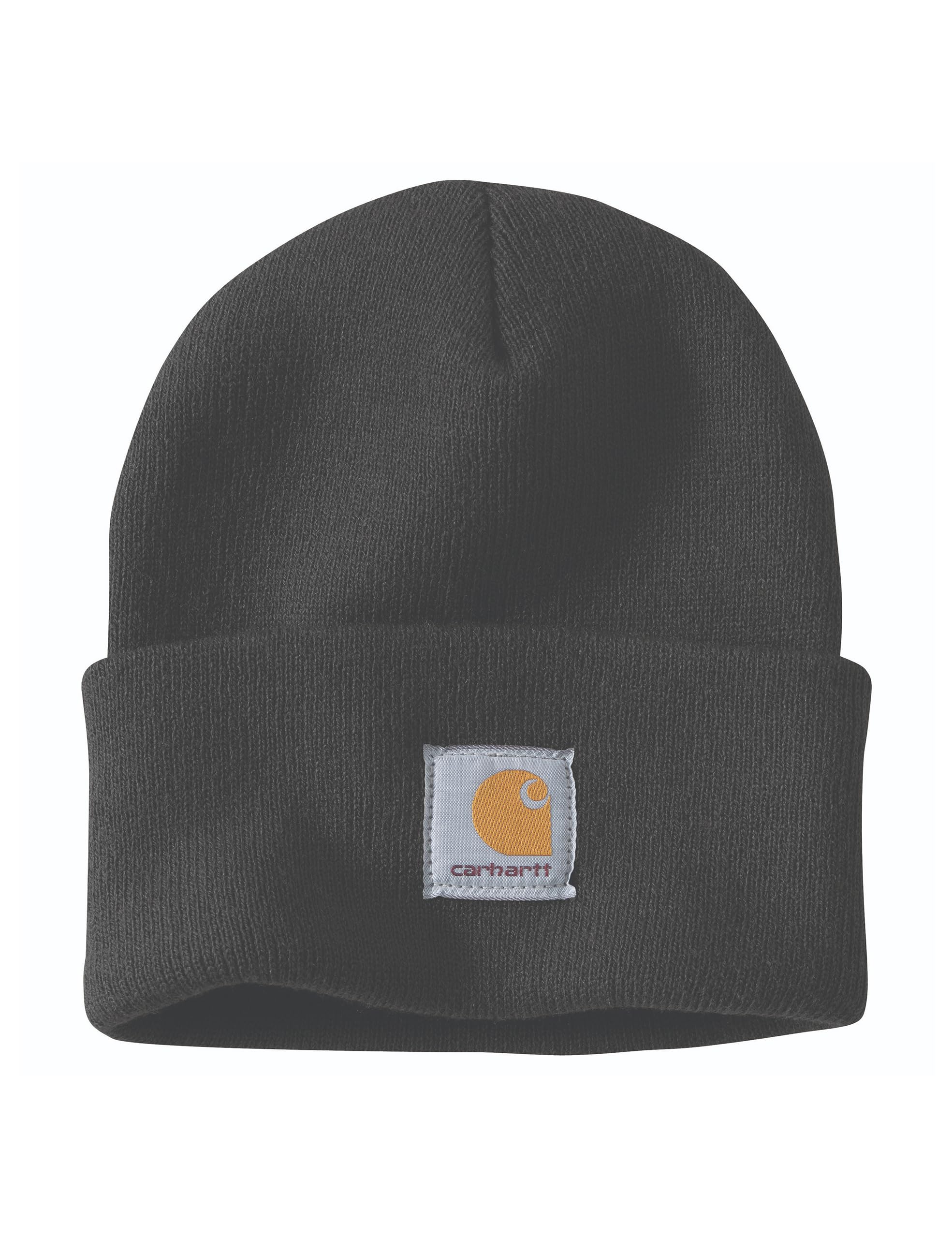 Carhartt A18-Q37 Men's Knit Cuffed Beanie, Blackberry, One Size