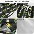 thumbnail image 2 of FORMRS Boys Swim Trunks Quick Dry Mesh Liner Boardshorts Sizes XS-XL, Rabbit Tulip Pattern, 2 of 7