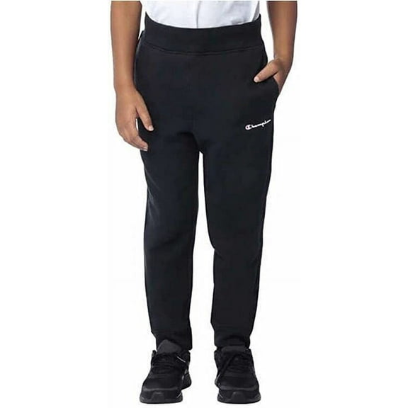 Champion Youth Boy's Jogger Sweatpants Black Size-L (14/16)