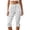 White, variant on Women's Polka Dot High Waist Capri Leggings Stretchy Knit Mid Calf Casual Everyday Pants,S