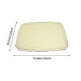 thumbnail image 4 of Housse de Protection pour Balançoire de Jardin Imperméable Remplacement de Toit de Balançoire, 4 of 8