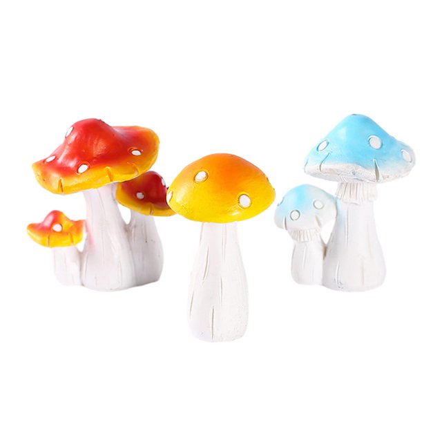 3 Piezas Mini Figuras de Modelos de Pequeñas Figuras de Resina para Decoración de Jardín de Hadas Figuras en Miniatura para Acuario de