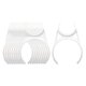 thumbnail image 2 of Soporte de filtro de agua de plástico para sujetar carcasa de -añade una nueva etapa de filtración a tu sistema 82mm_10 piezas Baoblaze Soporte de filtración, 2 of 6