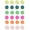 24pcs-pastel, variant on Resin Smile Face Fridge Magnets Set of 12, Colorful Refrigerator Magnets for Whiteboard Locker and Kitchen, Cute Decorative Magnet Set