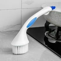 2 in 1 Cleaning Brush Set with Small Brush for Kitchen Bathroom Bedroom Grooves Scrub Brush for Cleaning Supplies(Blue),Hulucky