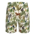 thumbnail image 6 of Naloa Jungle Animals Men's Beach Shorts, Surfing shorts, Swim trunks, Quick Dry Swim Trunks for Surfing Beach Fun - Small, 6 of 9