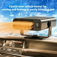 thumbnail image 3 of MesaSe Usb Heater for Car Universal 12V Winter Car Heater, Rotatable Defogging Heater, Fast Heating Heater", 3 of 6