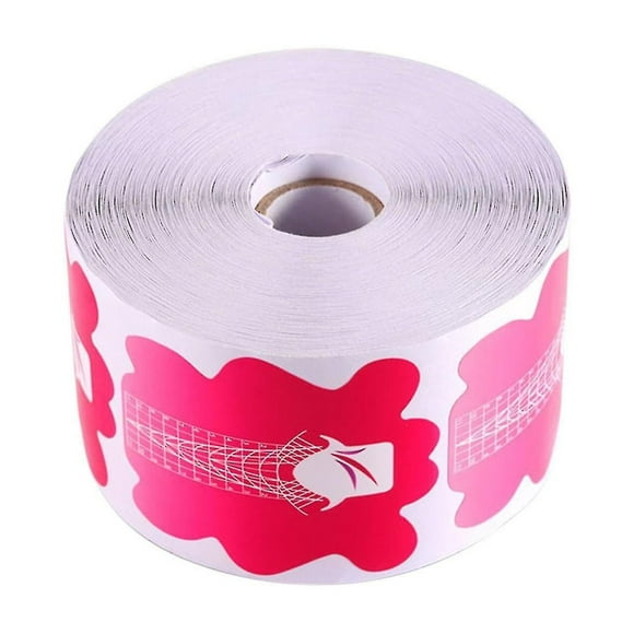 500pcs French Nail Form Tips Acrylic Builder Nail Art Guide Mold Manicure Stencil|nail Form