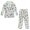 Cartoon Dinosaur Pattern, variant on Soccer Ball Pattern, Non-Stretch Polyester Boys Suit Adjustable Elastic Waist Single Button Slim Fit Tuxedo for Graduation Wedding Ceremony