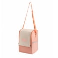 thumbnail image 1 of mfyjkho Lonchera para mujer|bolsa térmica de doble cierre|de aluminio grueso|portátil y elegante|gran capacidad (17 x 17 x 27 cm)|aislante de frío y calor para oficina, 1 of 1