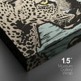thumbnail image 4 of PixonSign Canvas Print Wall Art Graphic Comic Book Cheetah Animals Wilderness Illustrations Pop Art Rustic Portrait Expressive Multicolor Ultra for Living Room, Bedroom, Office - 12"x18", 4 of 5