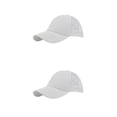 thumbnail image 2 of Qarigey Gorra De Béisbol Con Estilo Y Cómoda - Correa Ajustable Y Gorra De Béisbol Con Protección Solar Mujer CC636-11blanco CC636-11blanco 2Conjunto, 2 of 6