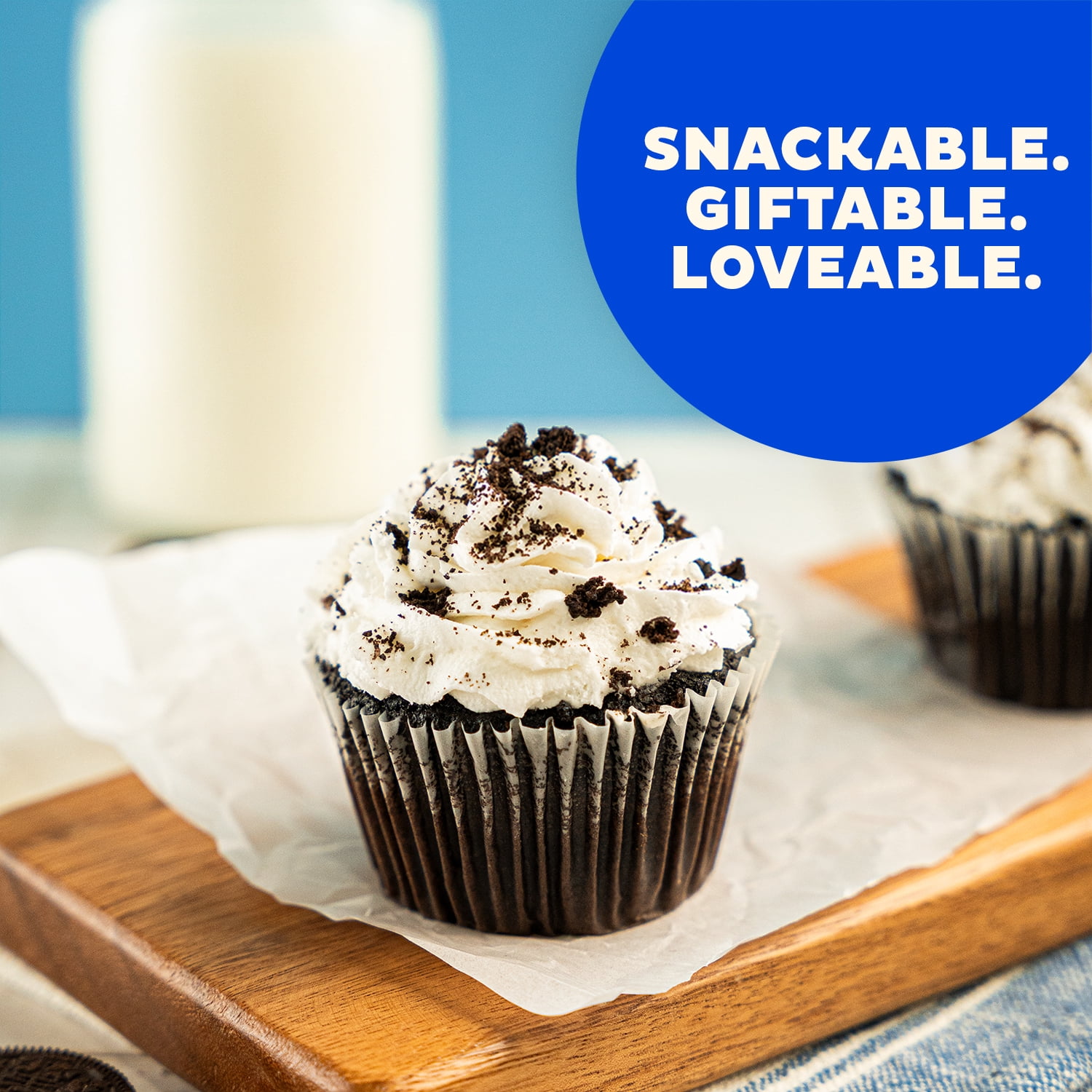 Kimberley's Bakeshoppe OREO Jumbo Cupcake, 5.5 oz, 1 Count