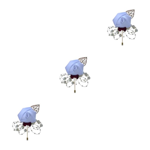 Destyer Broche Chic et Élégante Déclaration de Mode avec Pièce Exquise Broche Fleur Moderne Minimaliste 3Set