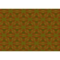 thumbnail image 1 of Ahgly Company Indoor Rectangle Patterned Olive Green Area Rugs, 7' x 10', 1 of 6