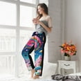 thumbnail image 5 of Kdxio Women's Comfy Stretch Colorful Donut Print Drawstring Pajama Pants-Medium, 5 of 5