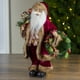 Northlight 18" Santa Claus Rouge Tenant une Couronne et un Sac-Cadeau Figurine de Noël – image 2 sur 5