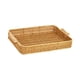 thumbnail image 5 of Cesta de almacenamiento tejida para organizar bandeja de servicio, organizador de alimentos tejido a mano, rectangular, para decoración de mesa de, 5 of 8