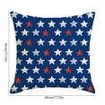 thumbnail image 3 of 4th of July Throw Pillow Covers,Patriotic Cushion Cover,Memorial Day Independence Day Pillow Cases for Home Outdoor Sofa Couch Decorations, 3 of 7